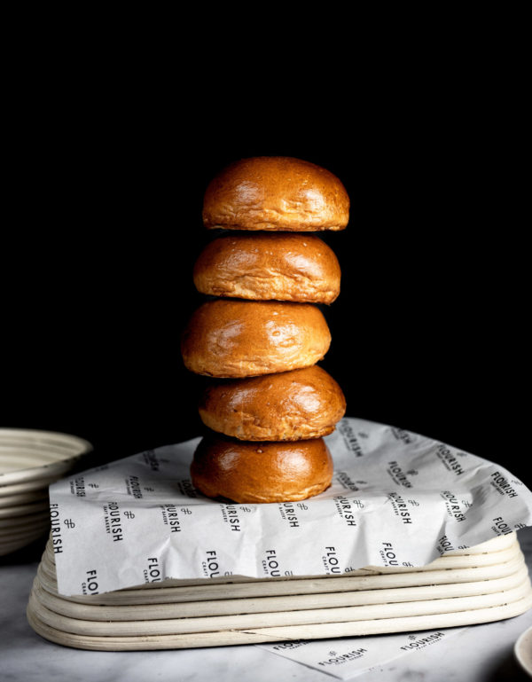Brioche Buns Plain or Seeded